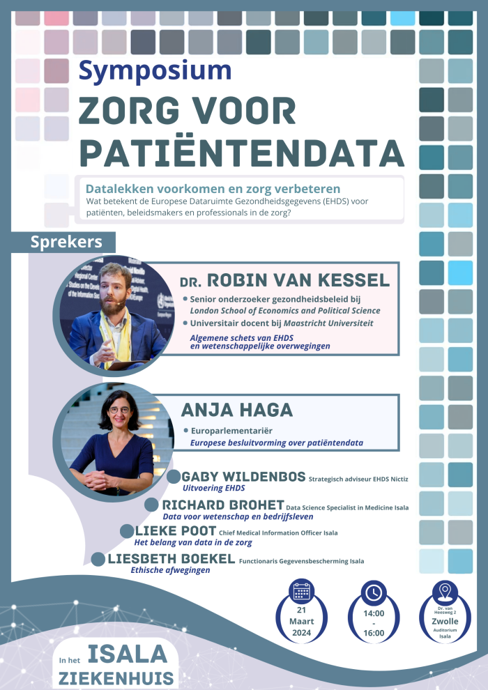 [Poster] Symposium Zorg voor patiëntendata